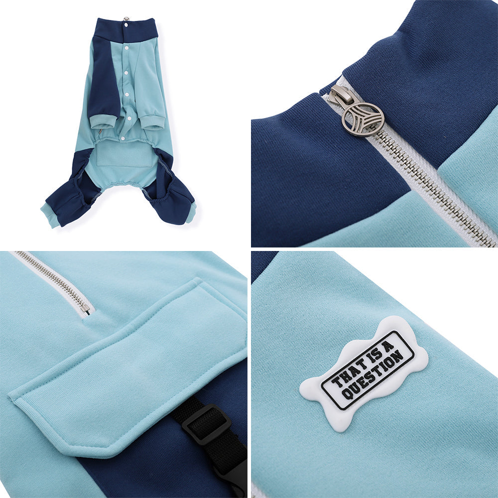 Fashion Pet Dog Four-legged Warm Sweater: The Perfect Winter Attire for Your Furry Friend